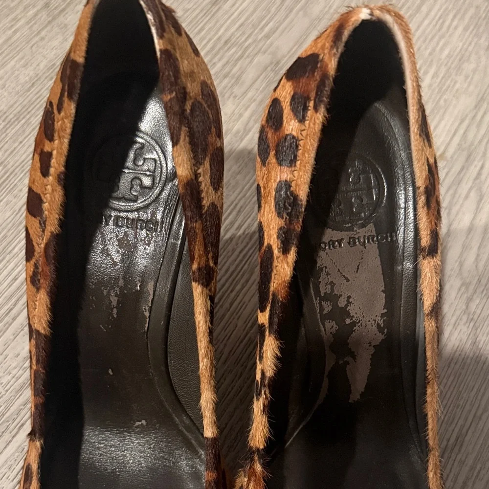 Tory Burch Leopard Print Heels